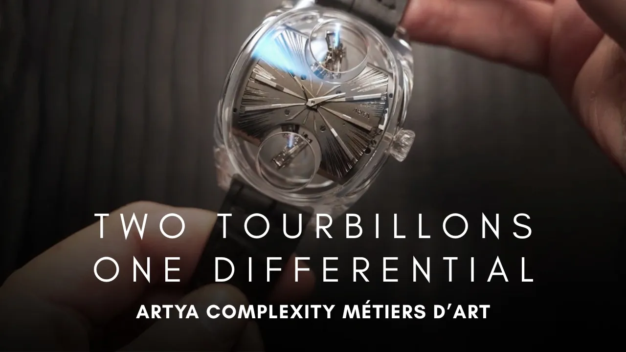 ArtyA Complexity Métiers d’Art: Double Cônillon Tourbillons with Yvan and Stan Arpa