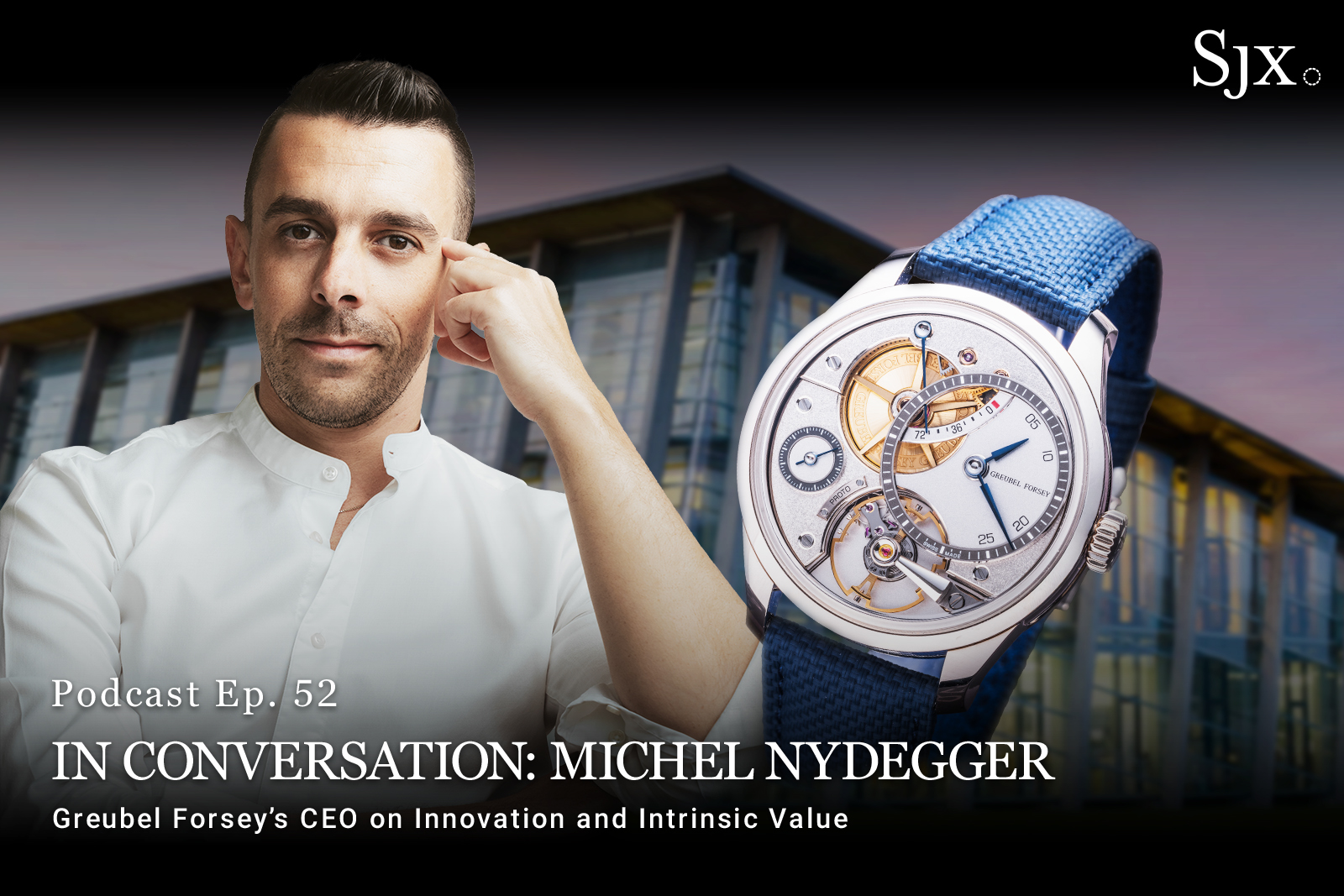 SJX Podcast: In Conversation with Michel Nydegger
