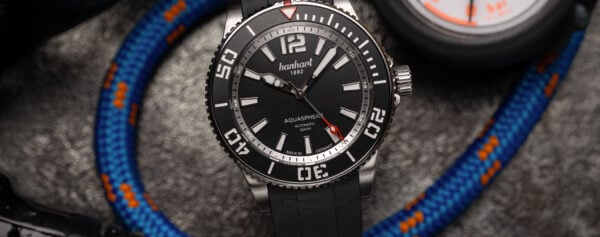 Introducing – The Hanhart Aquasphere Dive Watch, now in Matte Black