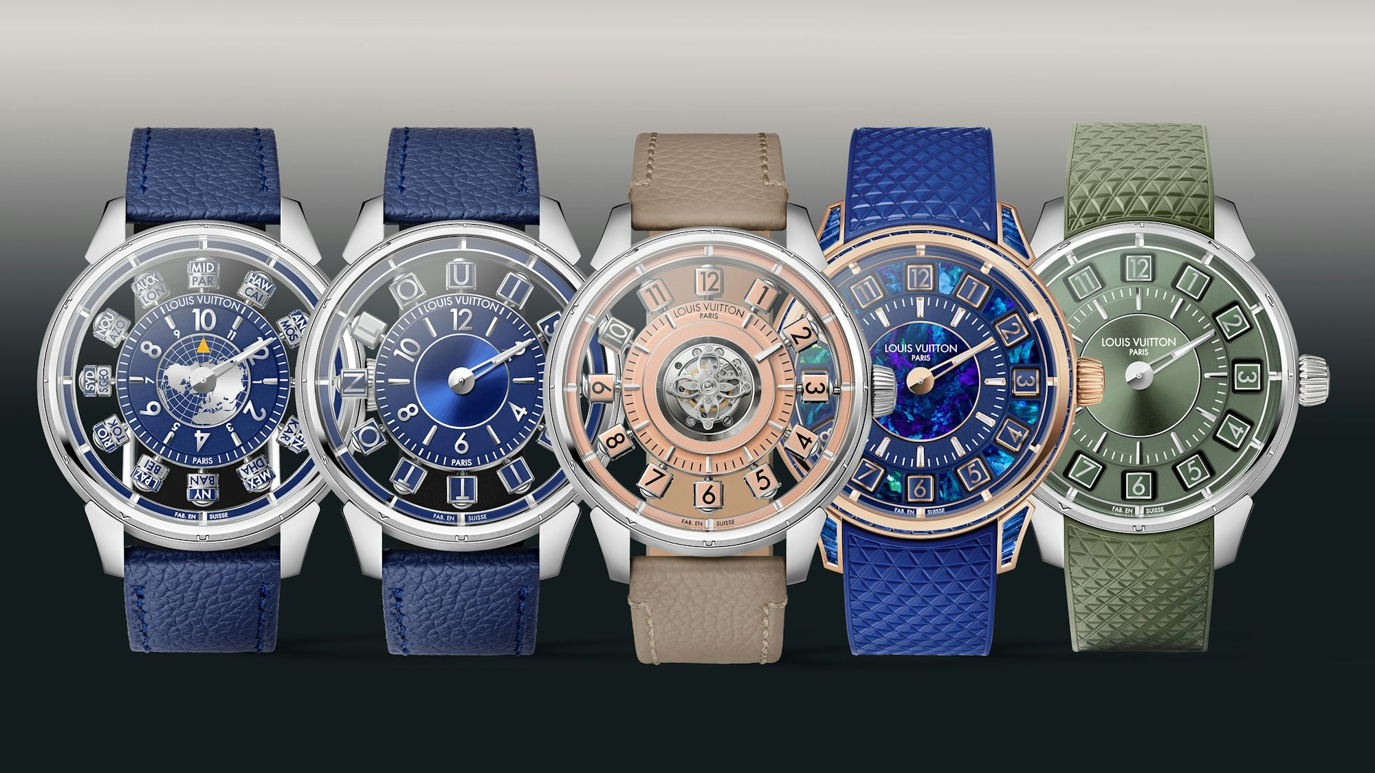 Introducing: Five New Louis Vuitton Tambour Spin Time References