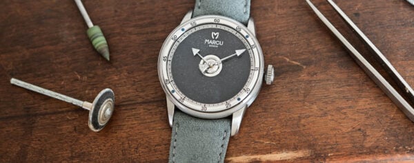 First Look – The Marcu Initial, The Debut Watch of an Experienced Watchmaker