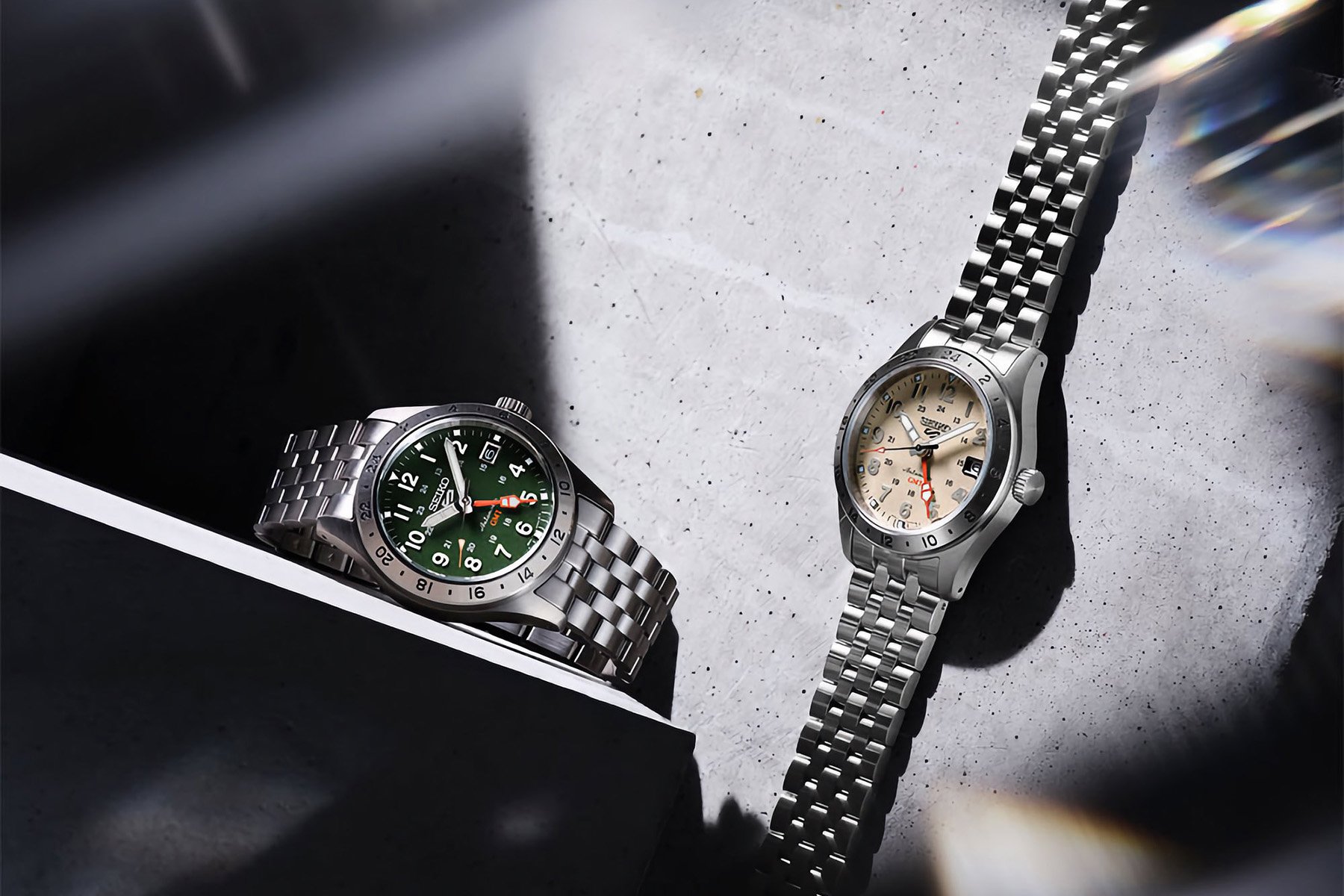A Covert Release: The Seiko 5 Sports Field HDB001 And HDB002 GMTs