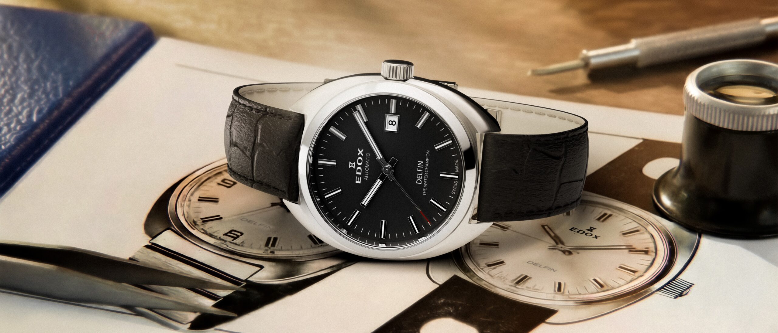 The Water Champion Is Back With The Edox Delfin 1961 Reissue And A New Delfin 1973 Series Of Watches