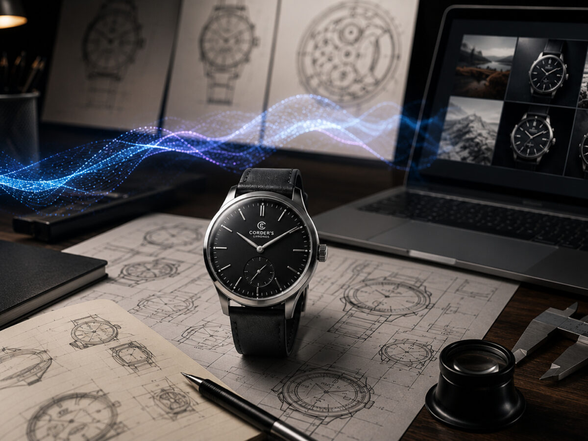 CORDER’S COLUMN: Could AI help me create my own watch brand?