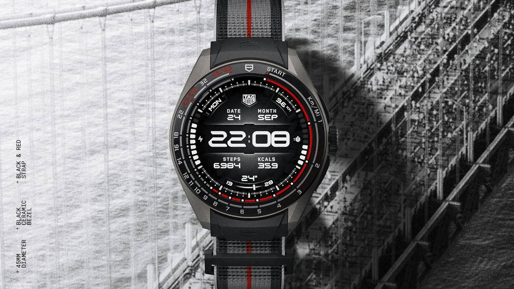 TAG Heuer celebrates 50 years of the Five Borough New York City Marathon with new Connected Calibre E5 Running Edition