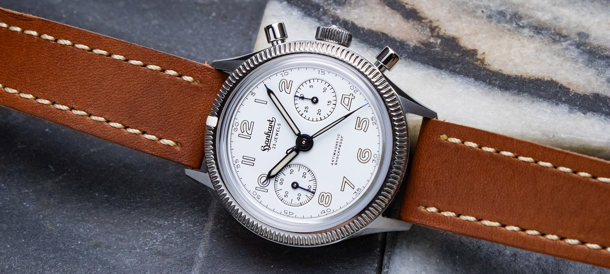 Hands-On: The Hanhart 417 ES Moby Dick Is A Warmer, More Refined Pilot’s Watch
