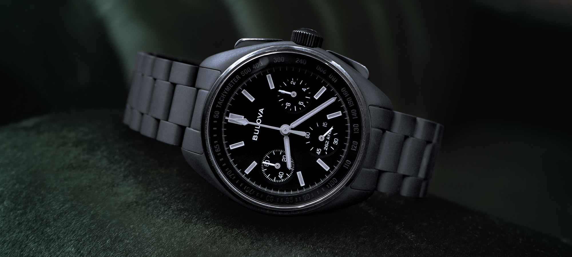 Hands-On: The Bulova Lunar Pilot Black Hole Takes One Small Step For Wrist Size