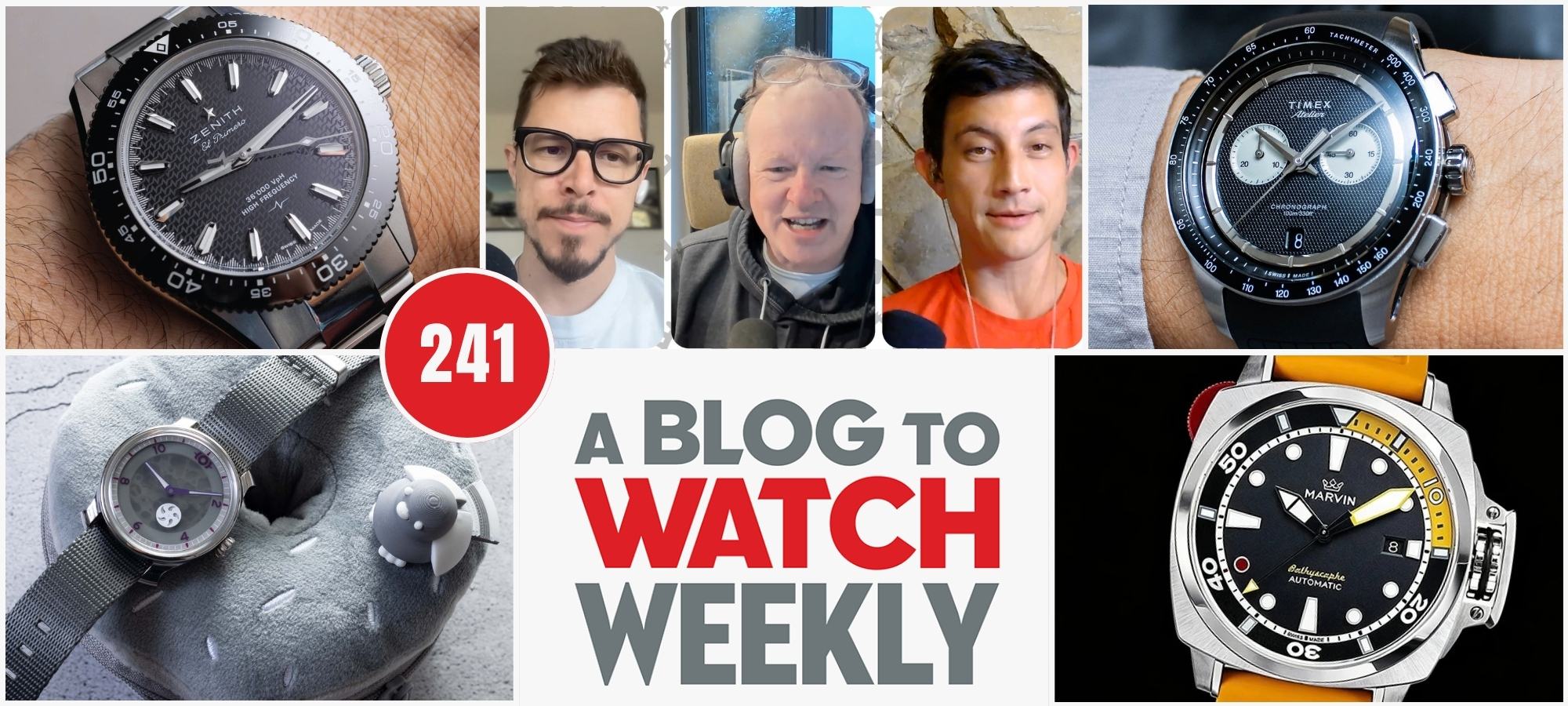 aBlogtoWatch Weekly Podcast #241: An Expensive Timex, Ming-Backed Donuts, And Omega’s Secret Bond Watch