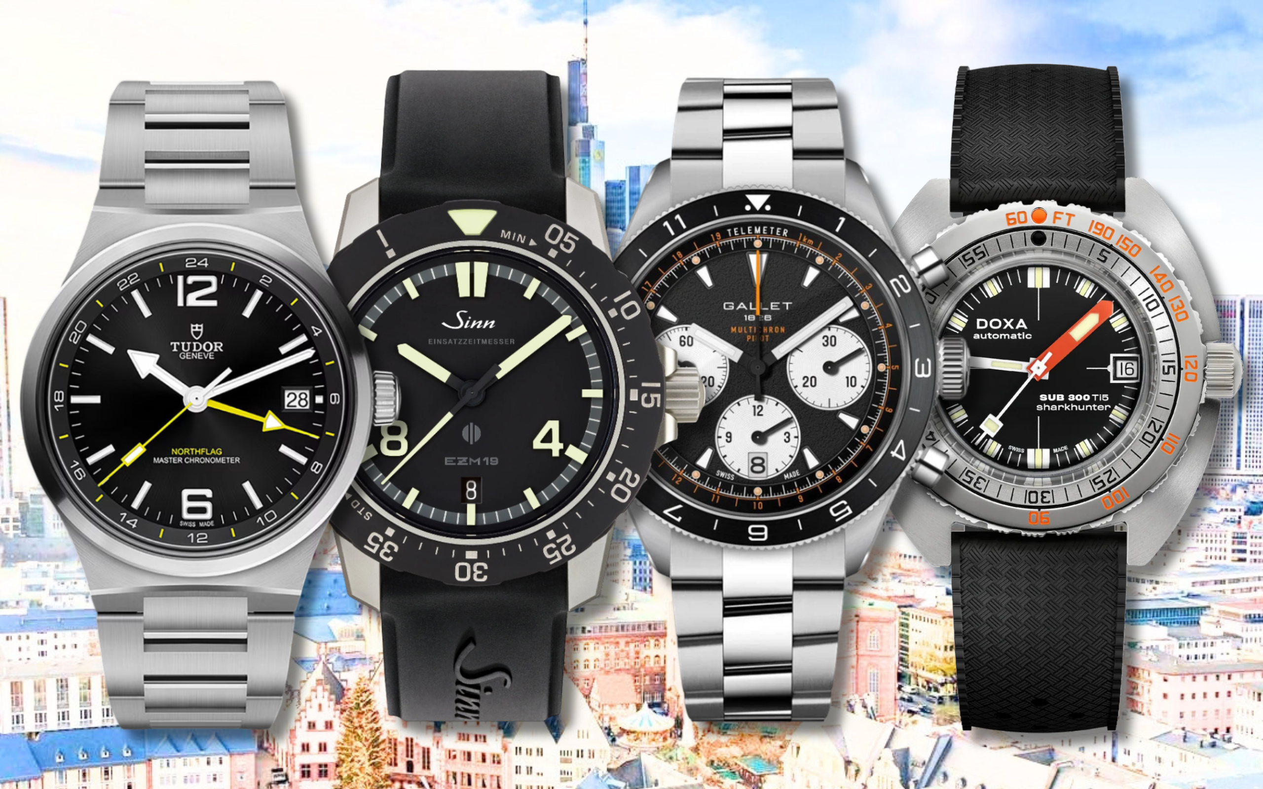 New Tool Watches Worth Your Attention: Tudor, Gallet, Doxa, Sinn