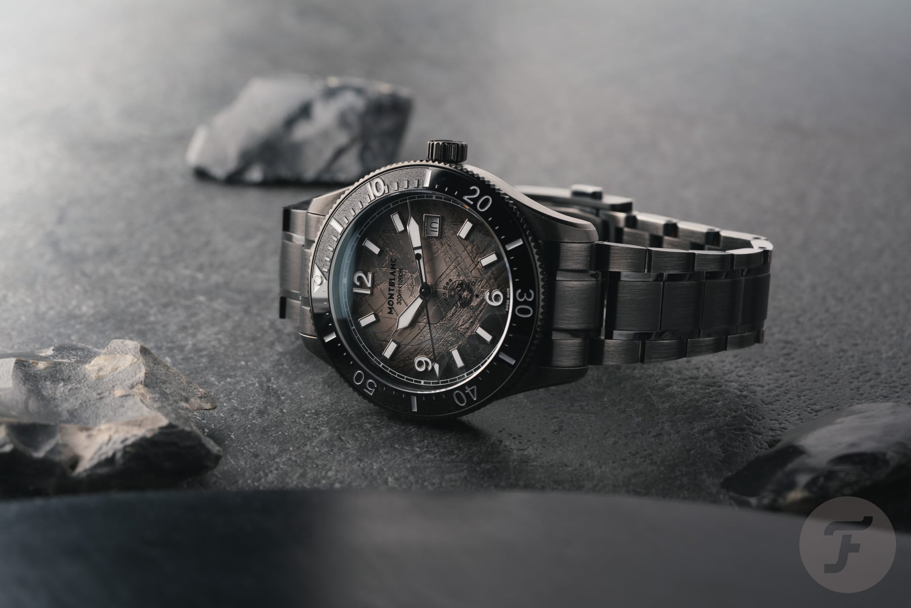 We Didn’t Scratch It! Hands-On With The Stone-Washed Montblanc Iced Sea Automatic Date 0 Oxygen