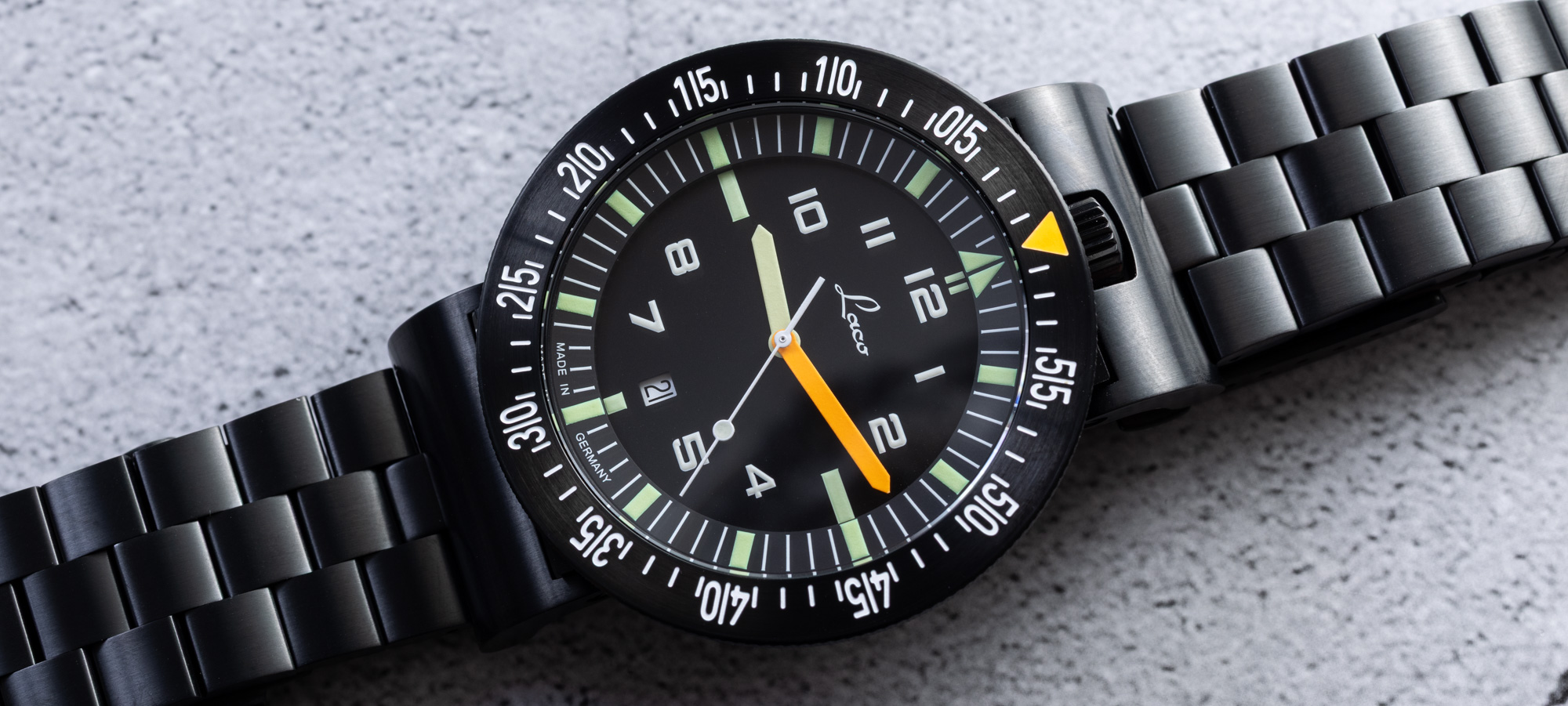 The German Military Squad Watch: Laco Atacama.3 46mm Automatic Review