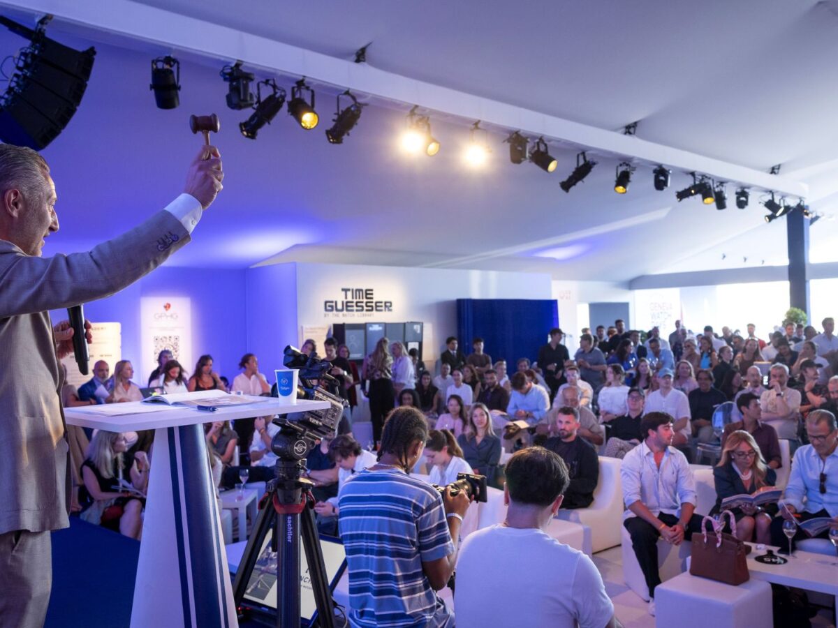 Phillips charity auction raises CHF 115,500 at Geneva Watch Days
