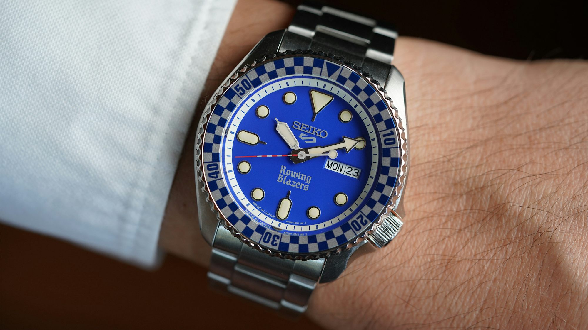Introducing: The Rally Diver Returns For The Fourth Collab Between Seiko And Rowing Blazers