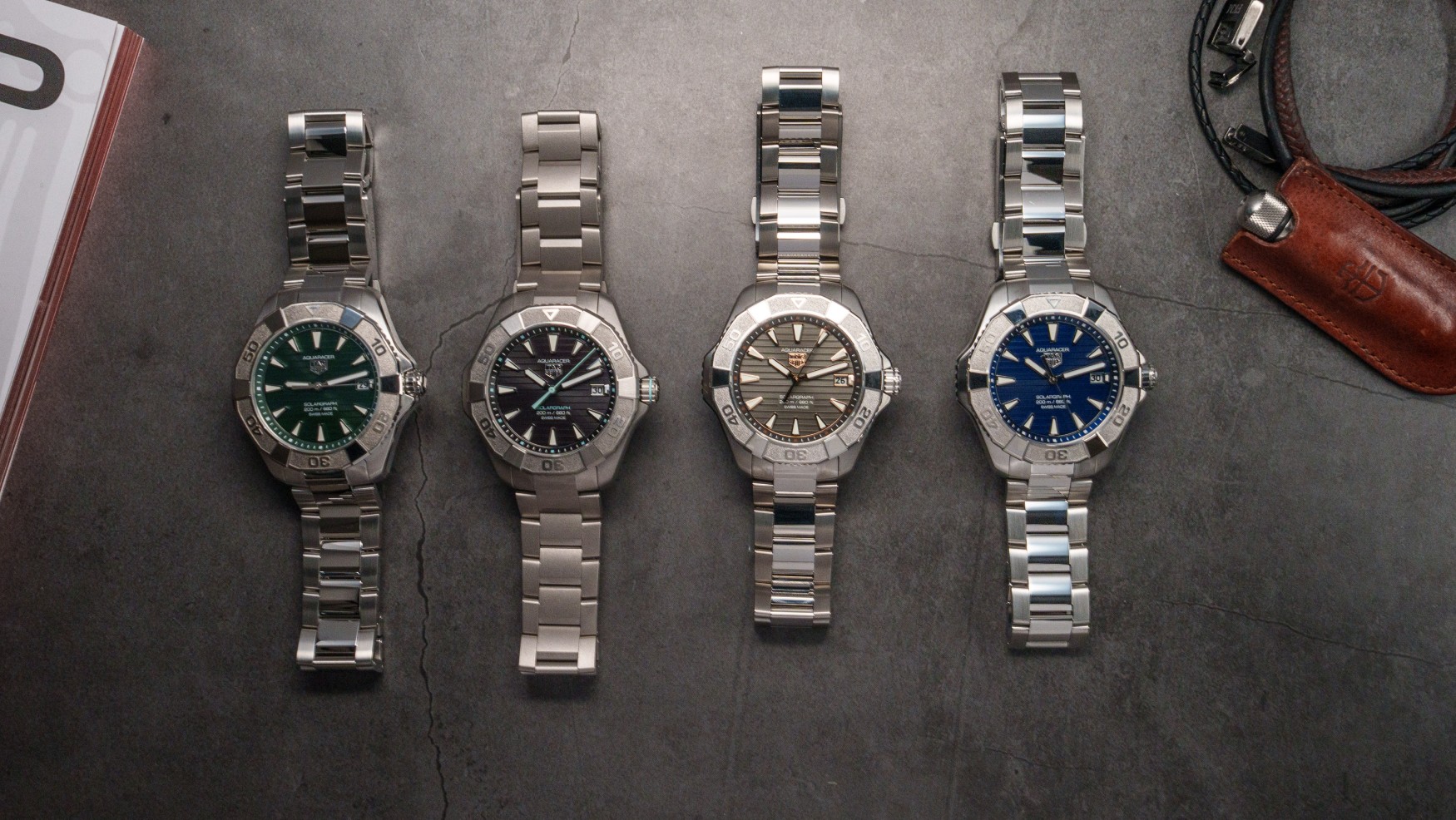 Why the Solargraph is the obvious choice for the TAG Heuer Aquaracer