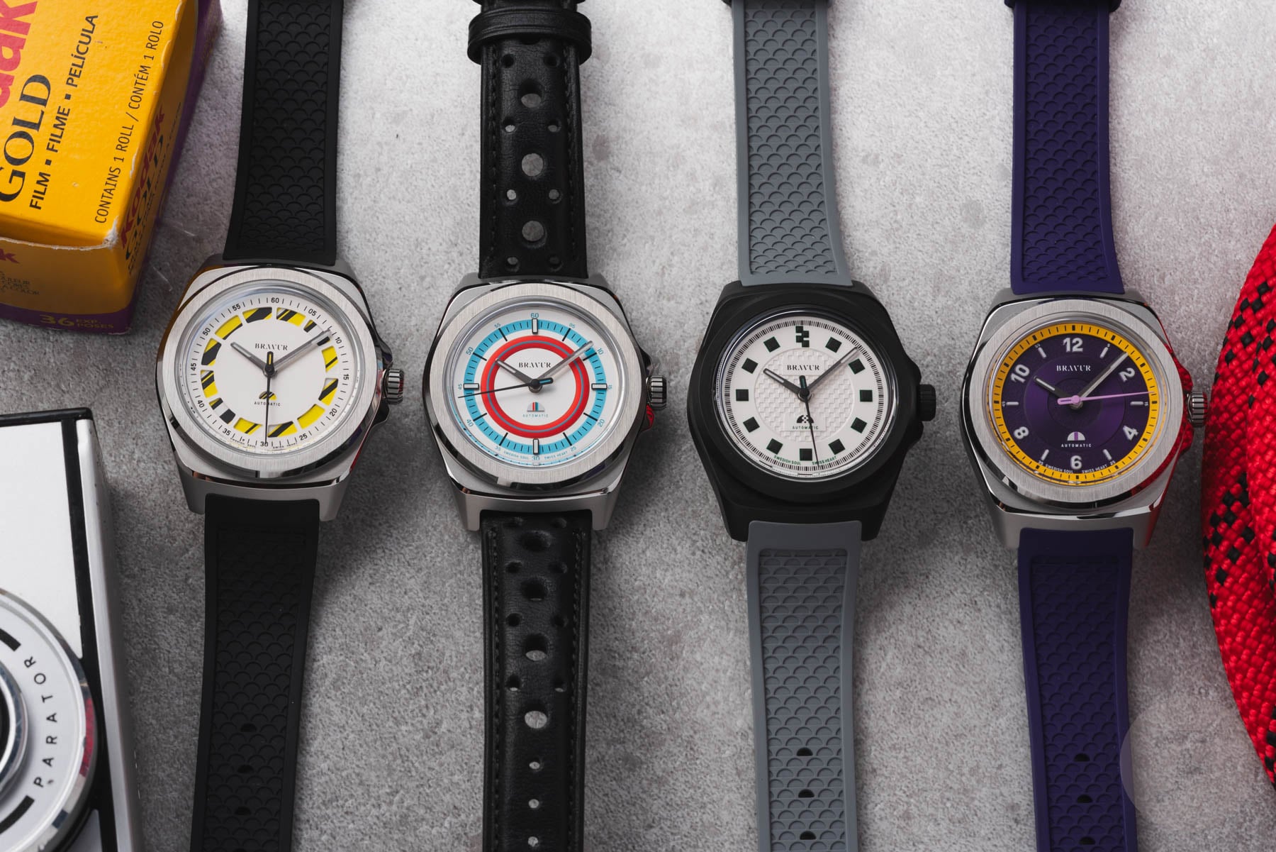 Catch The Four Bravur Team Heritage Watches In The Breakaway