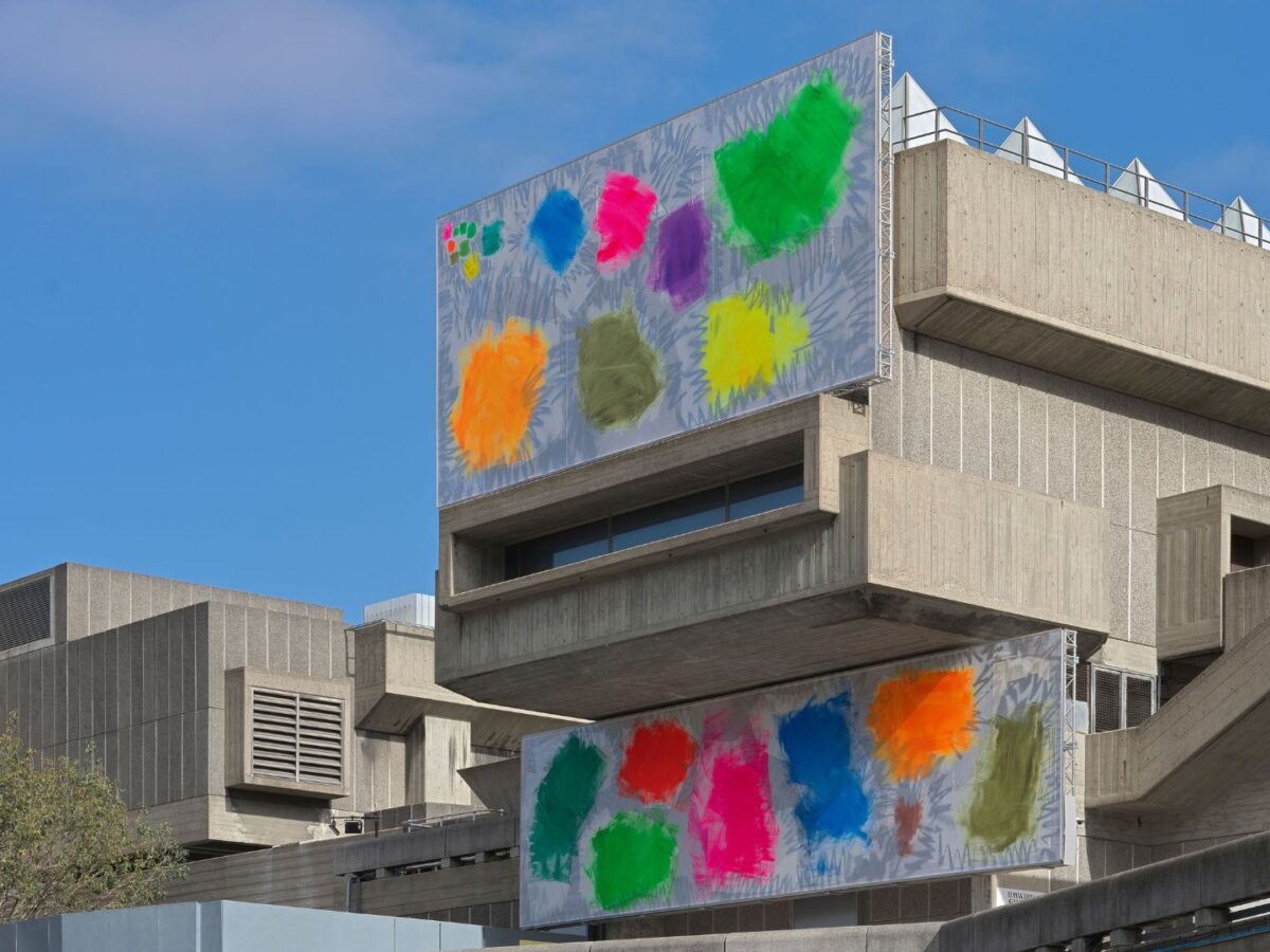 Audemars Piguet transforms Hayward Gallery façade with Renée Levi artwork