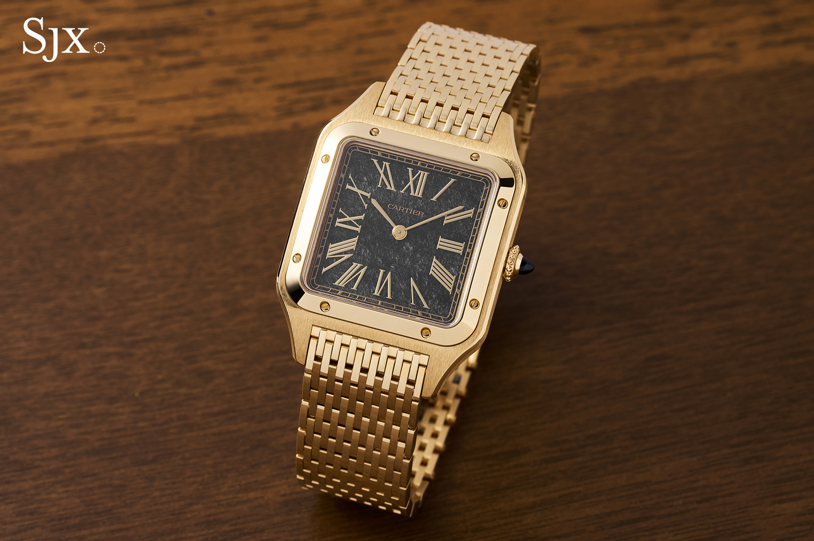 Hands On: Cartier Santos-Dumont Obsidian is Volcanic Class