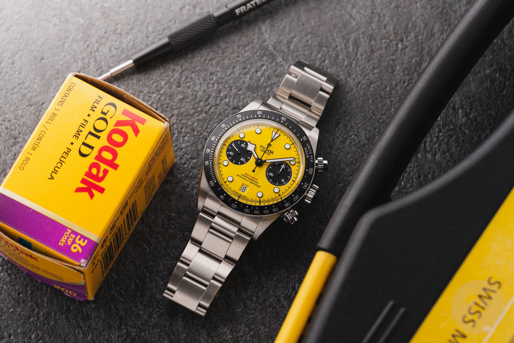 Hands-On With The Daring And Downsized Tudor Black Bay Chrono 39 “Bumblebee”