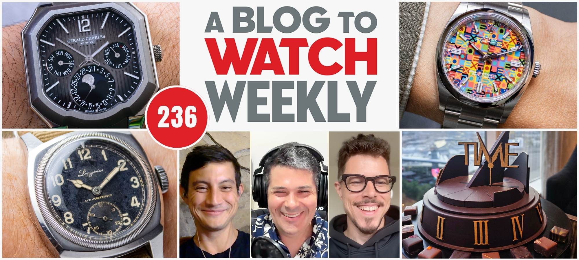 aBlogtoWatch Weekly Podcast #236: Rolex Color Mosh Pits, Genta Goes Geneva, And Time At Wynn