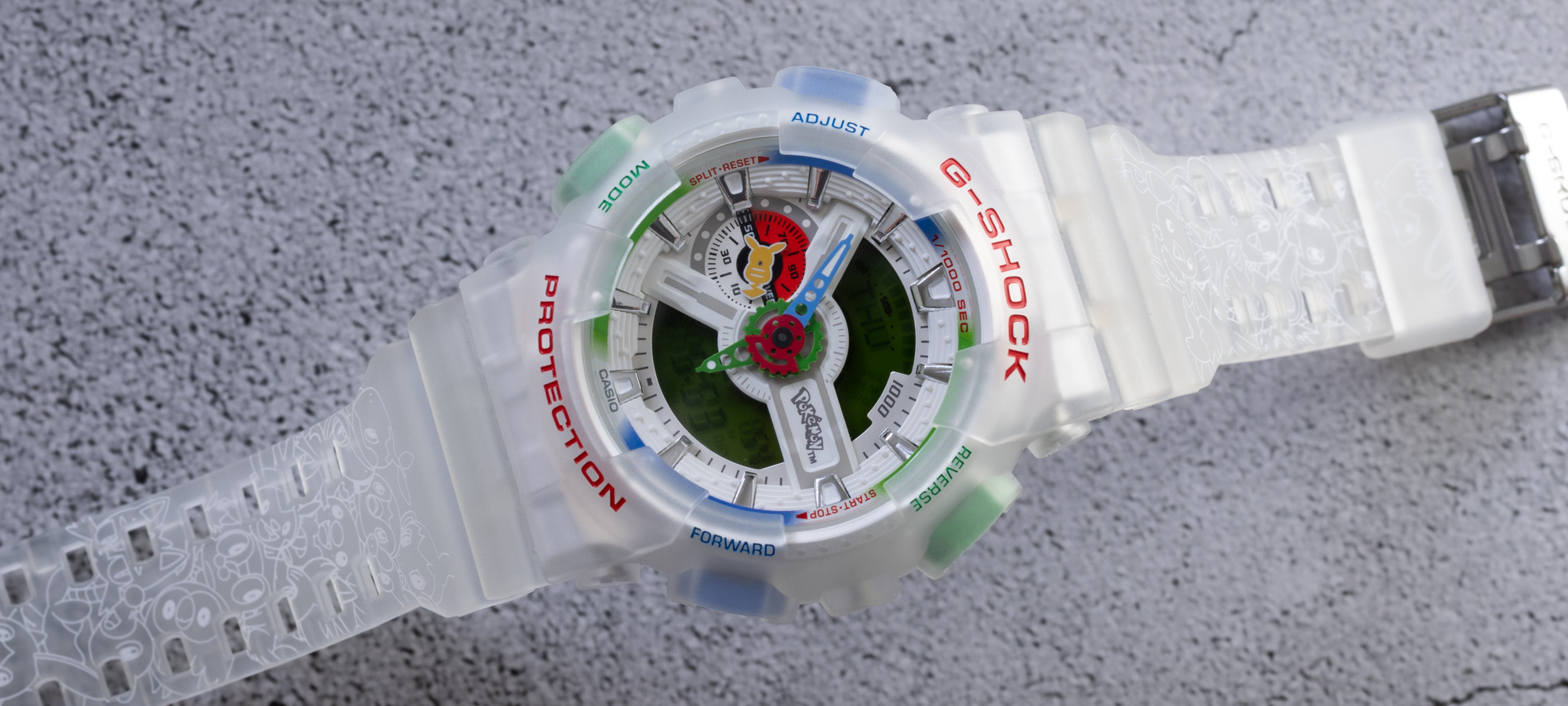 Casio X Pokémon 30th Anniversary G-Shock GA-110PKM Watch Hands-On
