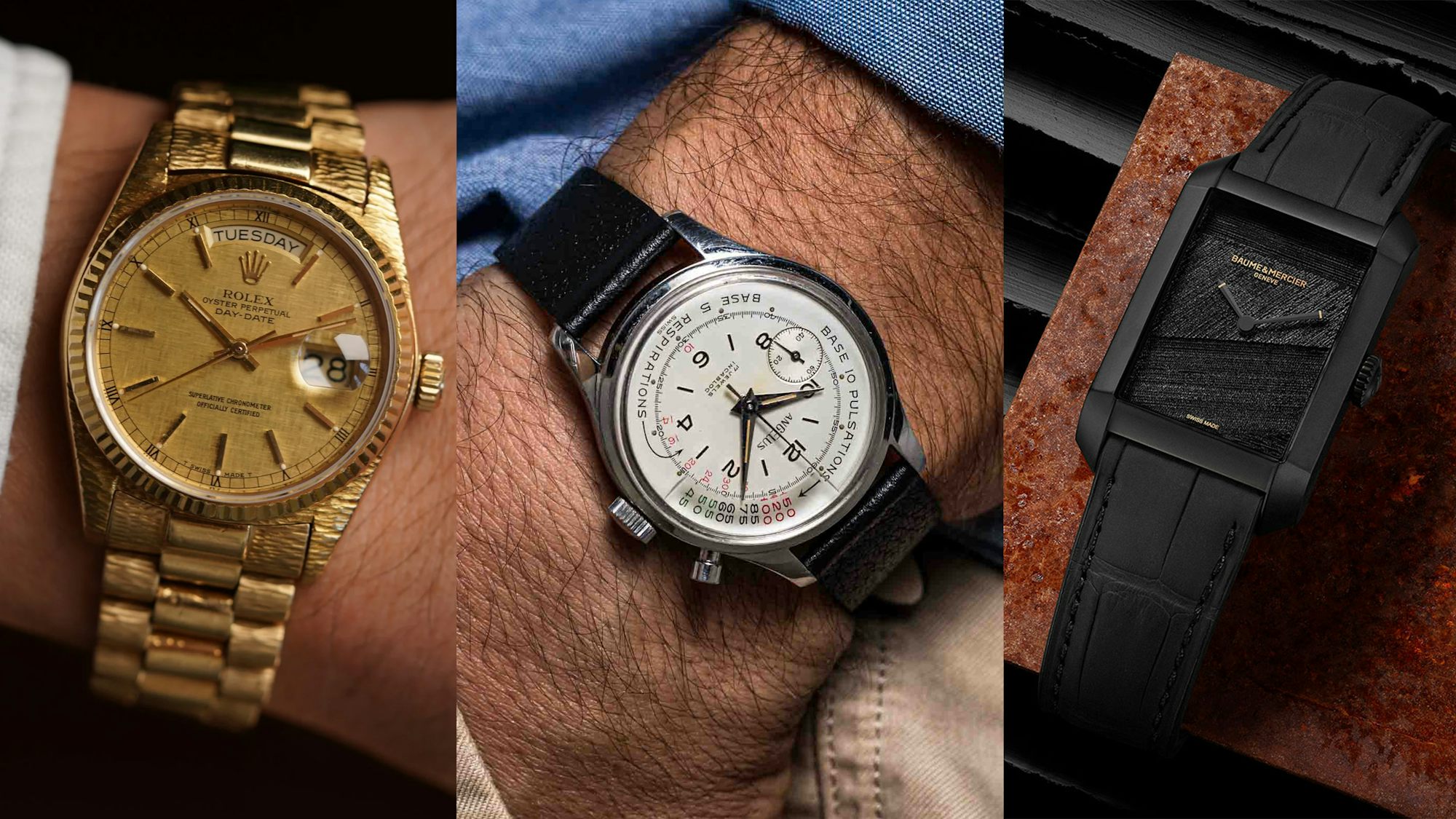 Bring a Loupe: A Hamilton Cross Country, A Heuer Titanium Quartz, A Movado Super Sub Sea Chronograph, And More