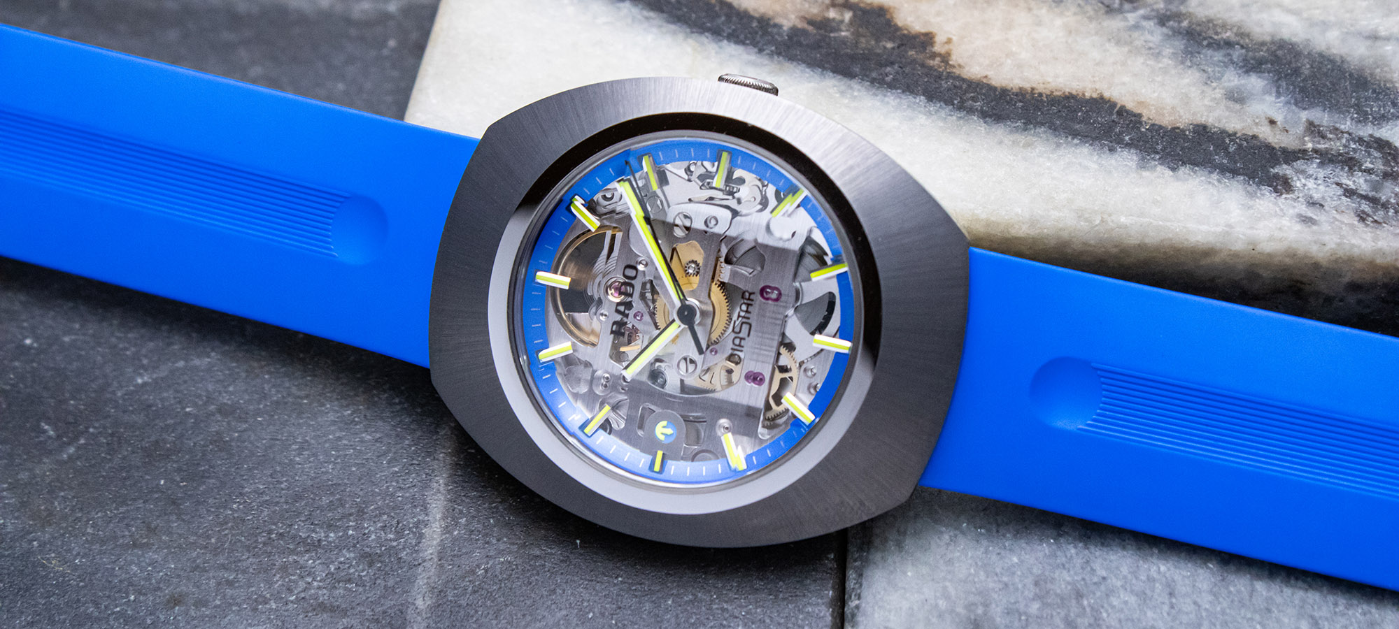 Hands-On: The Rado Diastar Original Skeleton Limited-Edition Watch Delivers Playful Summer Vibrance