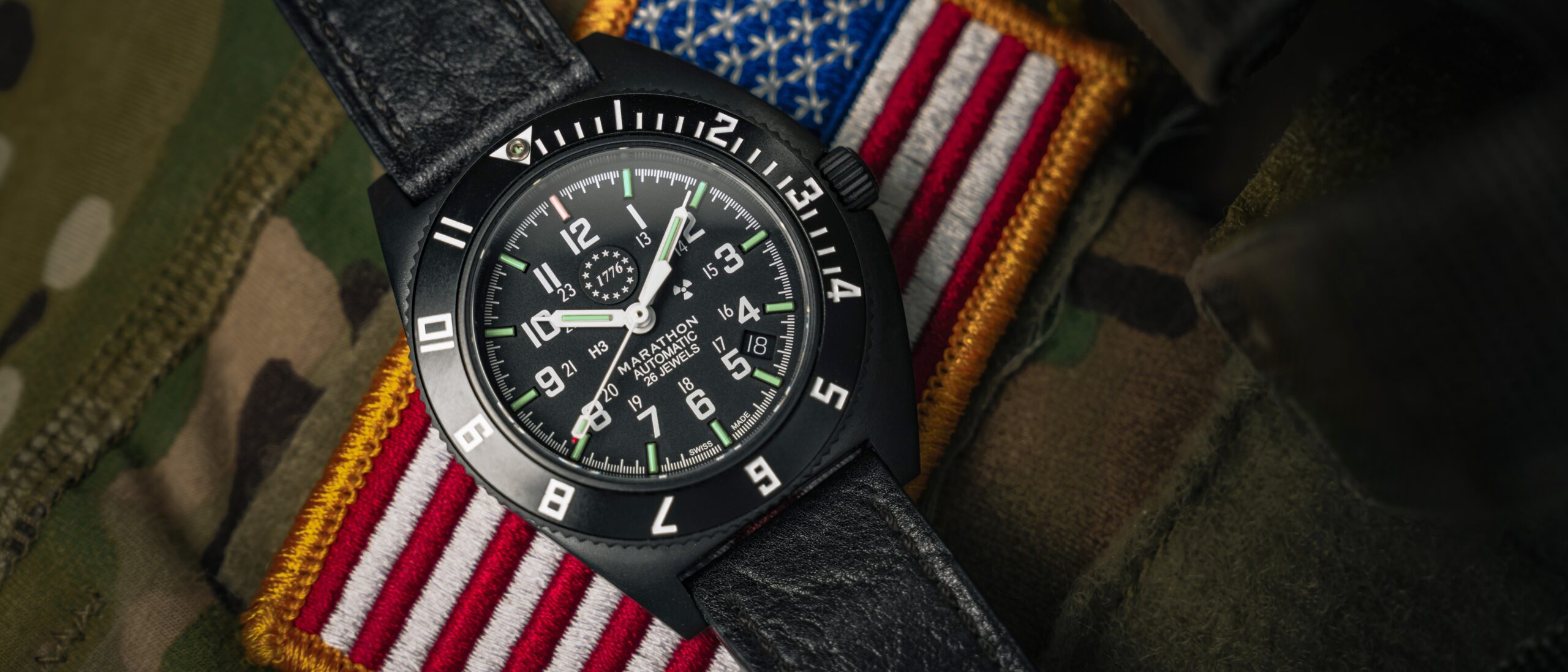 Marathon Celebrates The U.S. Semiquincentennial With The Limited-Edition U.S. 250 Anthracite SSNAV-D Auto Watch
