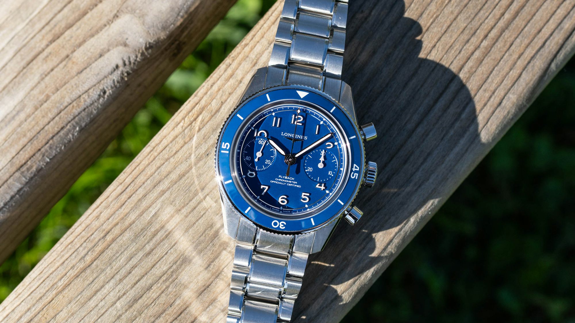 Introducing: The Longines Spirit Pilot And Spirit Pilot Flyback In Blue (Live Pics)