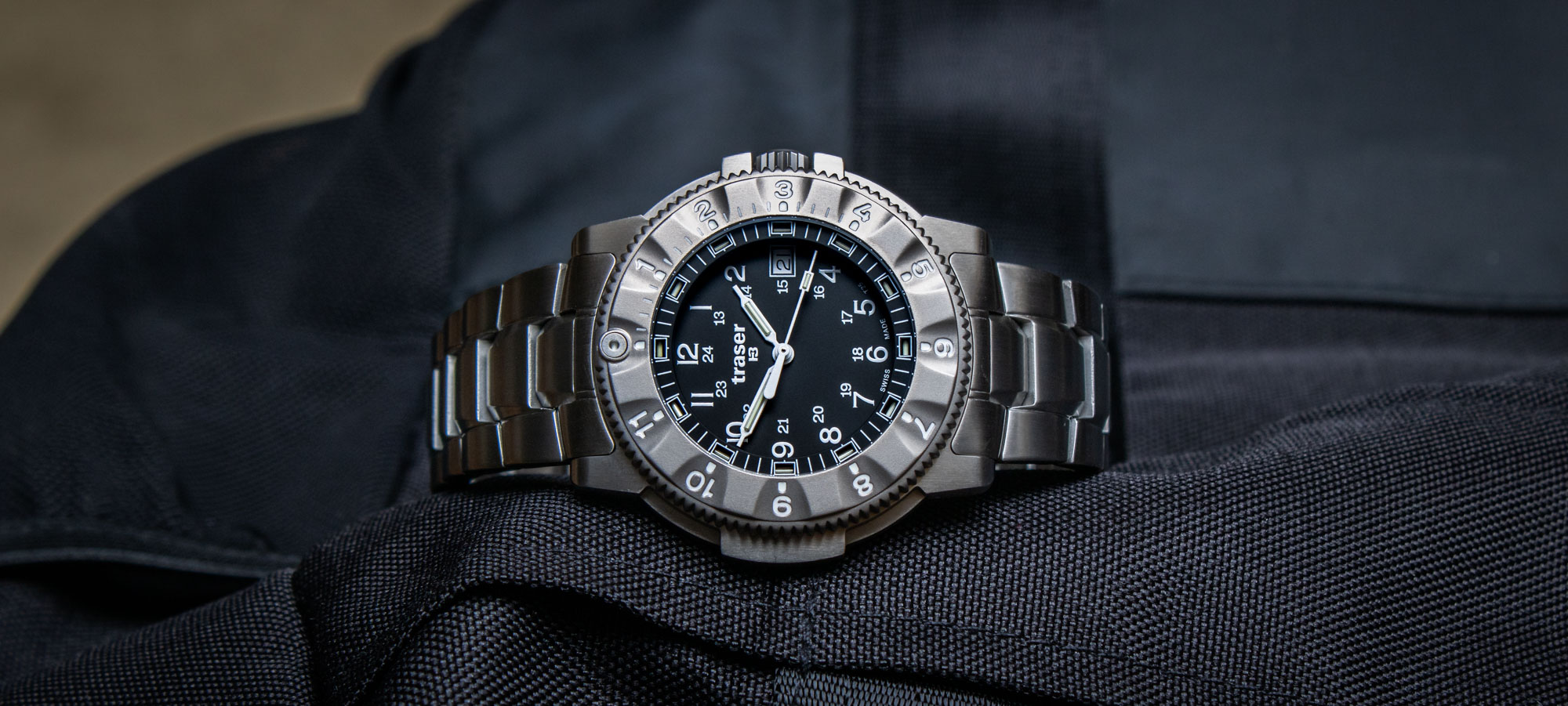 Hands-On: Traser P65 Tactical Mission Titanium Upgrades The Brand’s Original Watch