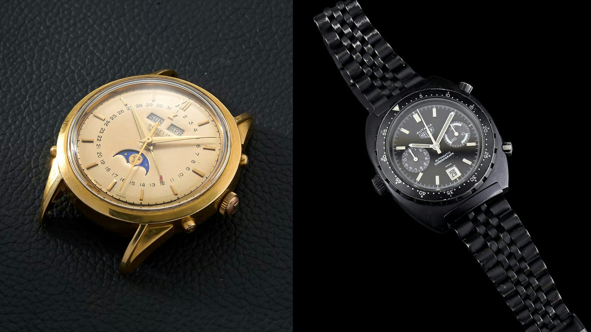 Bring a Loupe: A Pair Of Issued Smiths, A Gübelin 18K Triple Date Moonphase, A Universal Genève Ferrovie dello Stato, And Much More