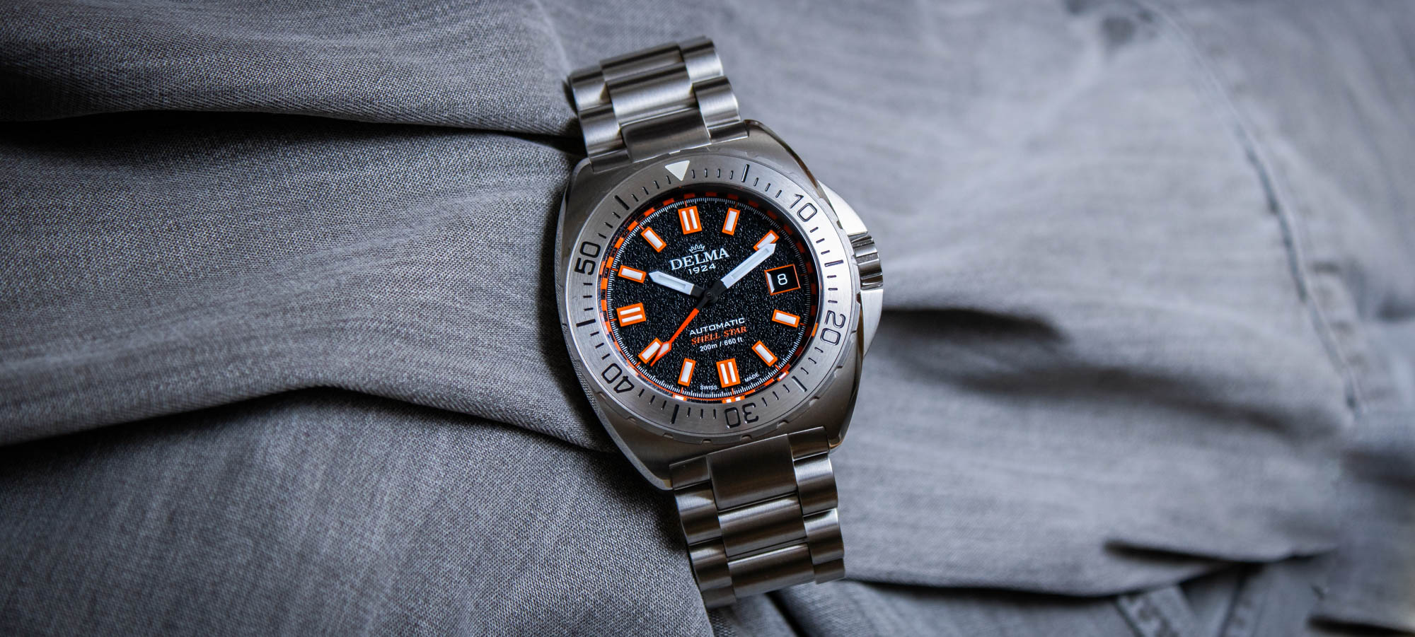 Delma Shell Star 41mm Review: Shrinking The Swiss Brand’s Most Popular Dive Watch