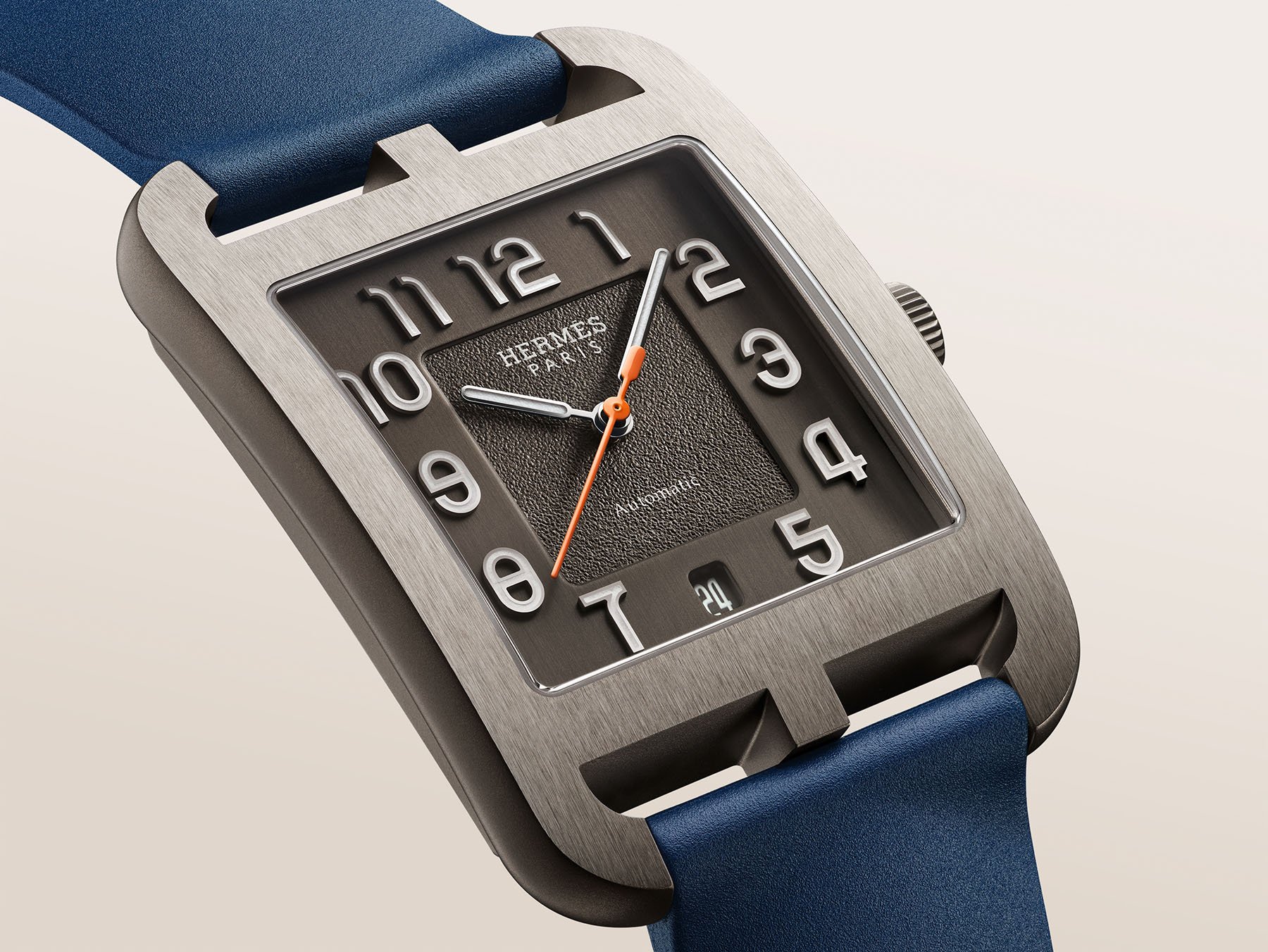 The Hermès Cape Cod Gets A Masculine Makeover In Titanium For The First Time