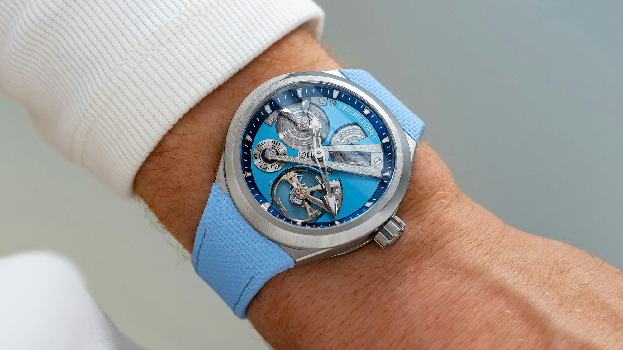 Hands-On: The Greubel Forsey Balancier 3 Blue And An Intro To Bonniksen
