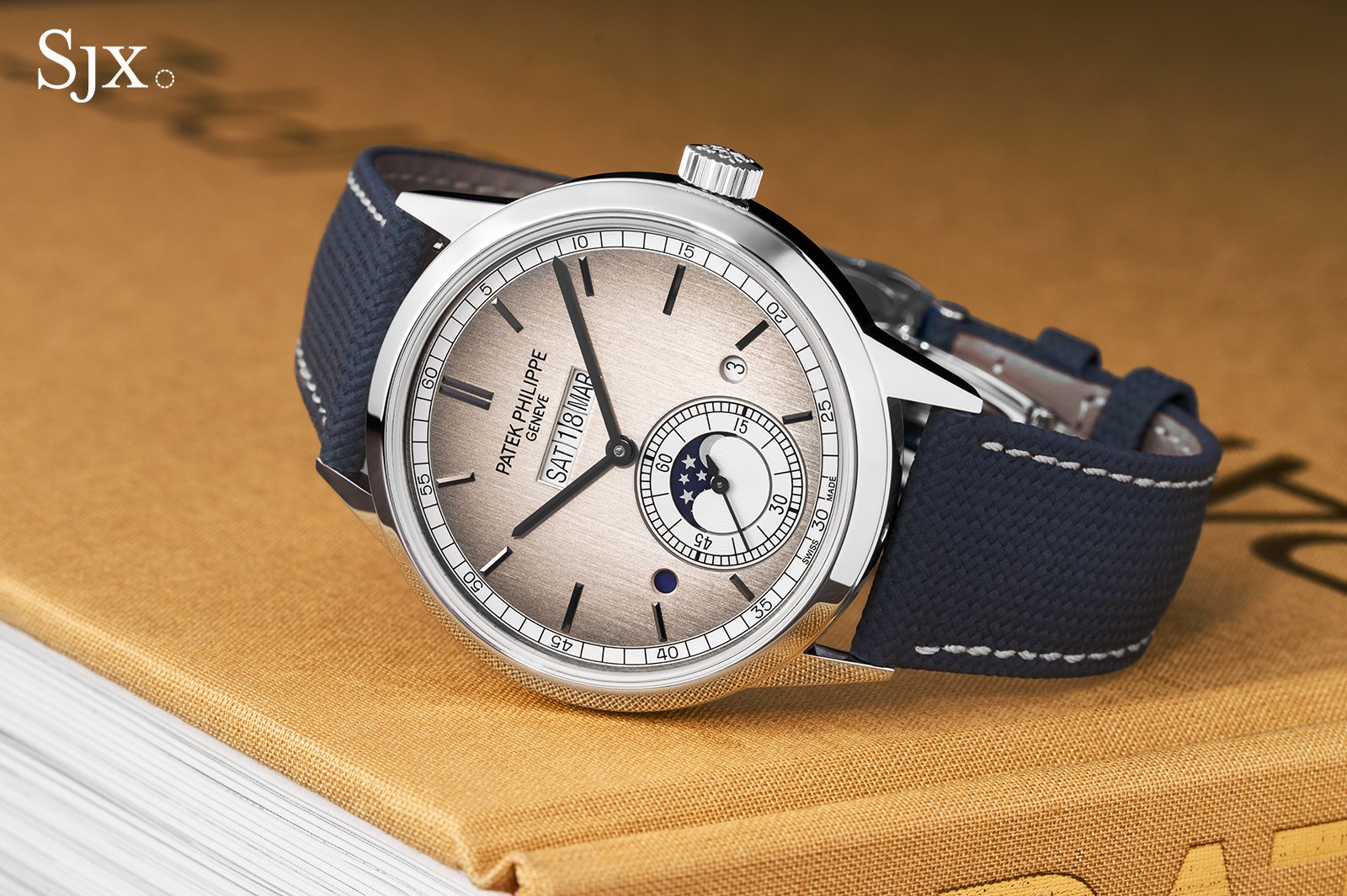 Hands On: Patek Philippe In-Line Perpetual Ref. 5236P “Gradient Silver”