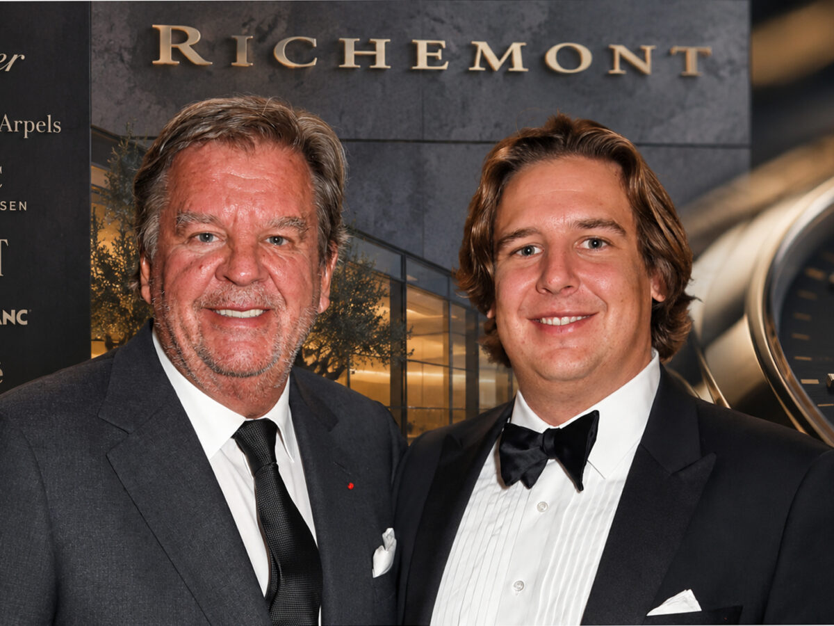 Johann Rupert strengthens succession path at Richemont towards his son Anton