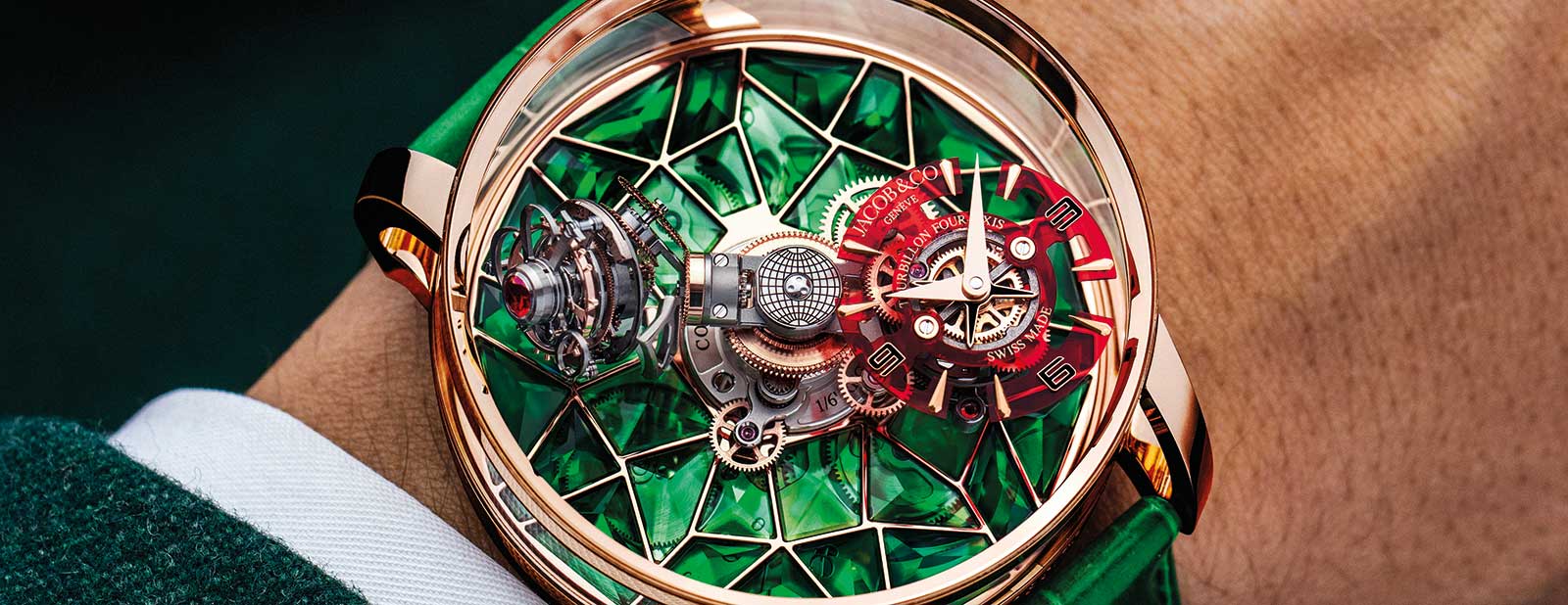 Jacob & Co.’s Gem-Set Astronomia Four-Axis Tourbillon