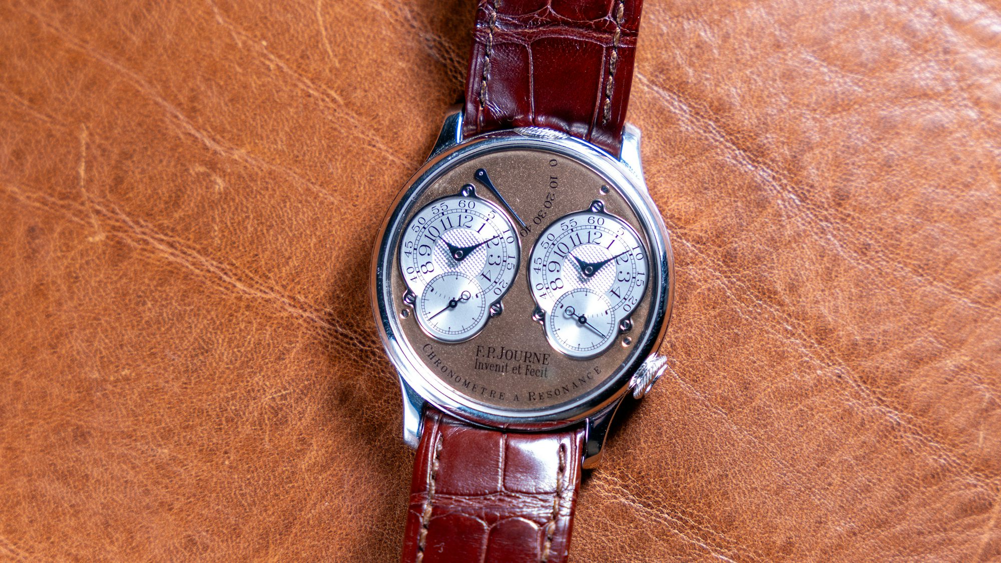 Auctions: Phillips Announces Sale Of A Pre-Production  F.P. Journe Chronomètre à Résonance In November