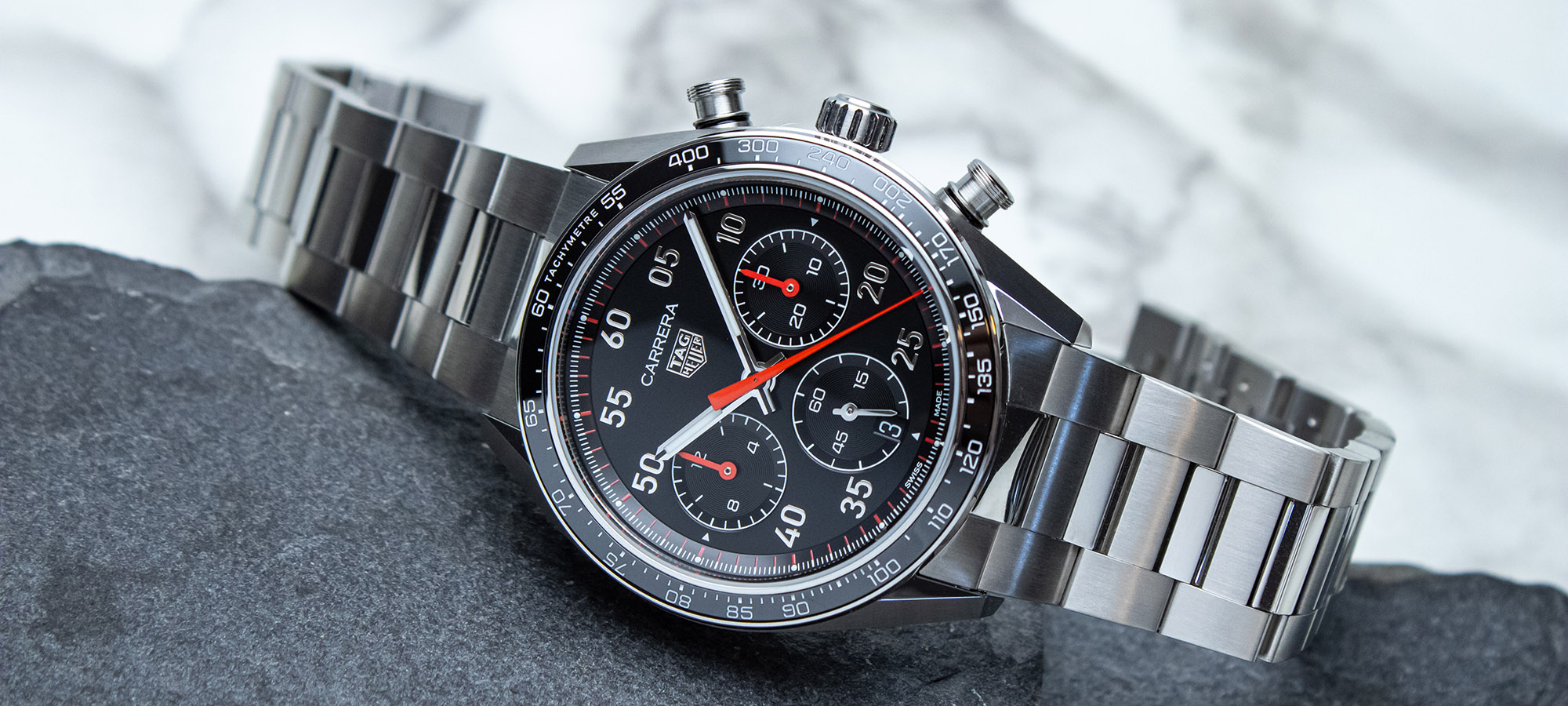 Hands-On Debut: The TAG Heuer Carrera Chronograph Sport Watch Is Now Sharper, Smaller, And More Refined