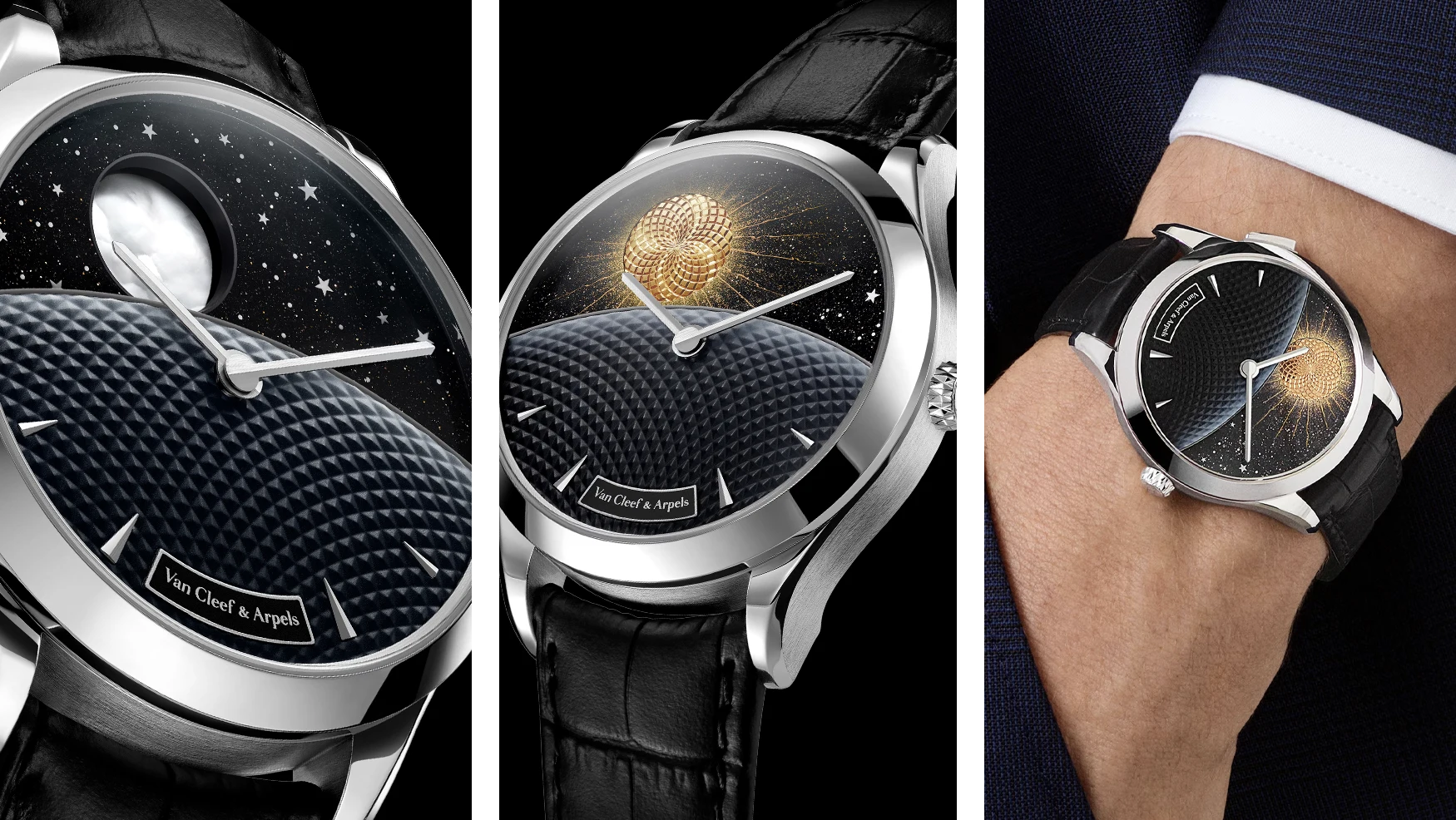 Over The Moon: Van Cleef & Arpels Chases the Cosmos with the Midnight Jour Nuit Phase de Lune