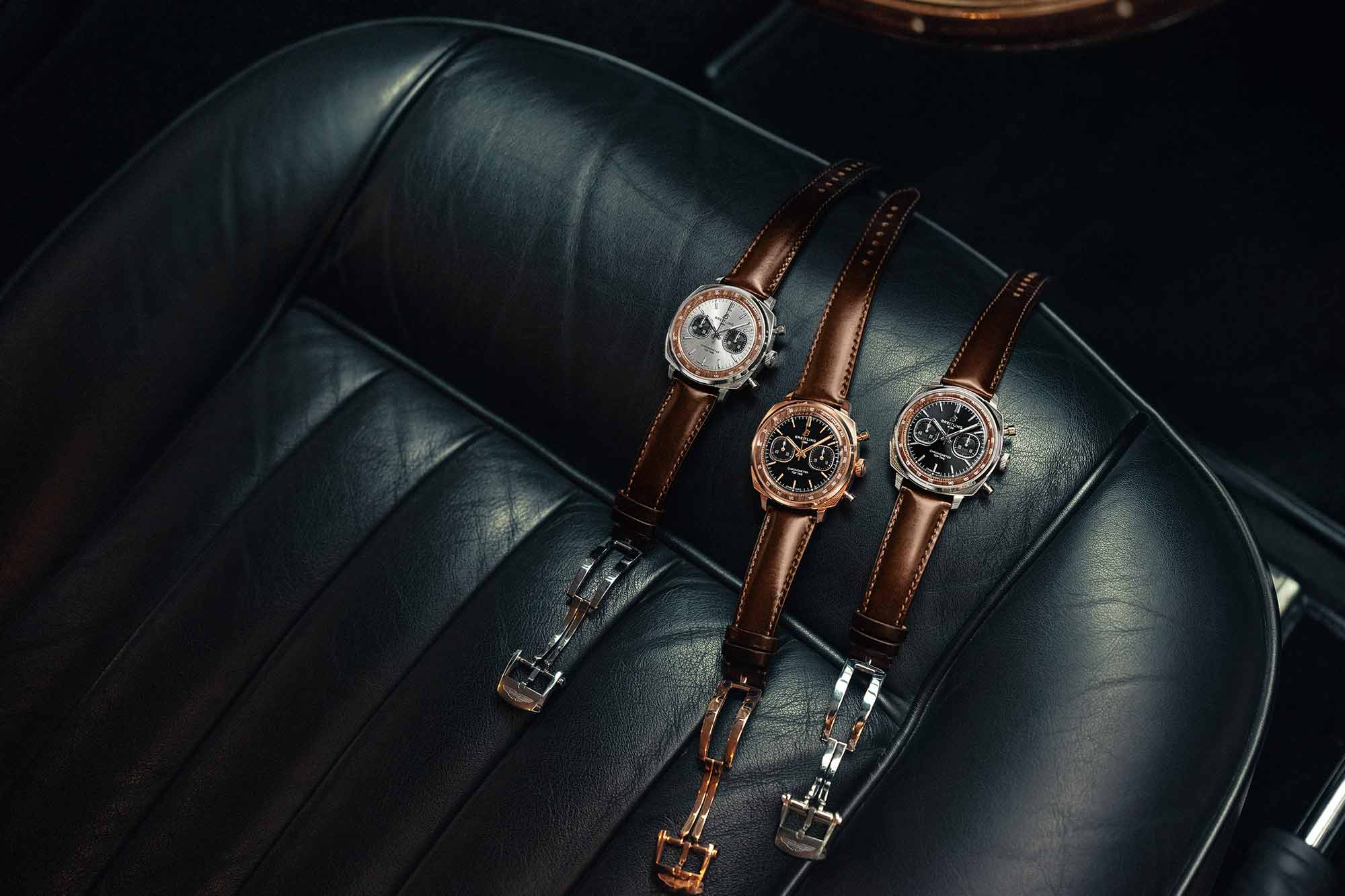 Breitling Goes Back to Its Racing Roots with Three New Top Time Models Celebrating the Iconic Aston Martin DB5