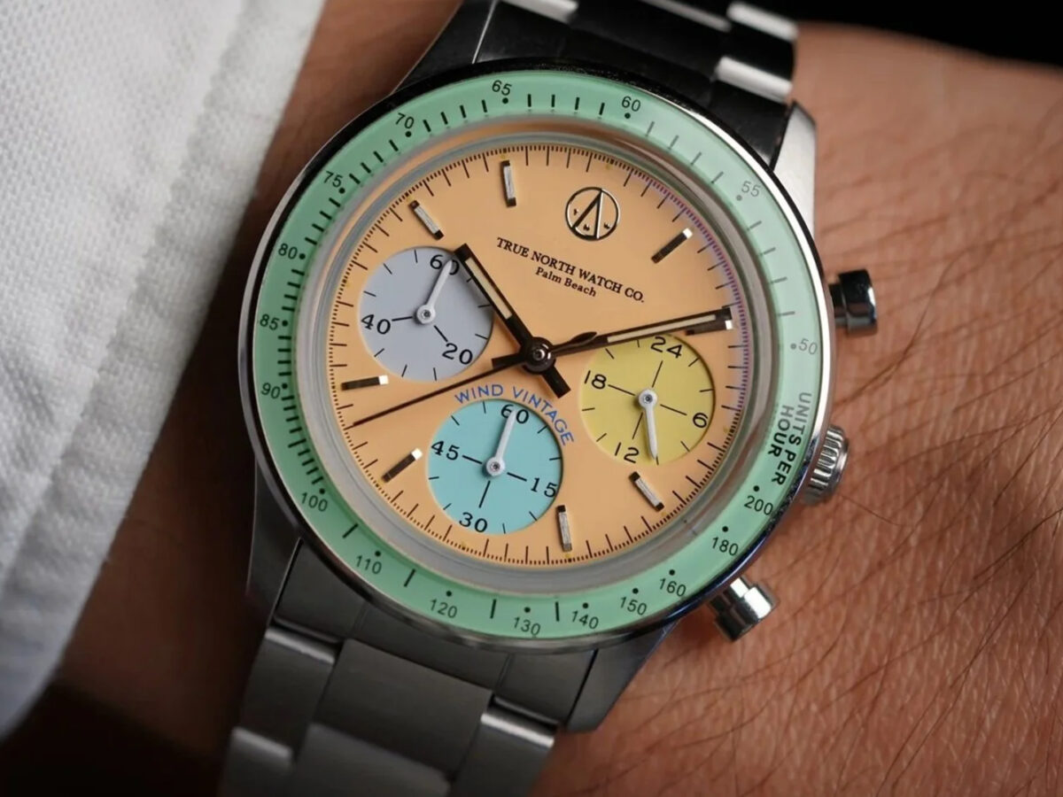 Wind Vintage and True North Watch Co create pastel-shade Vintage Rally Timer