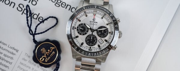 First Look – The Cyma Grand Maestro Steel Cross Chronograph