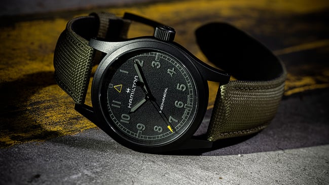 The Game Is On: Hamilton Returns to Call of Duty with Special Khaki Field Mechanical 38mm
