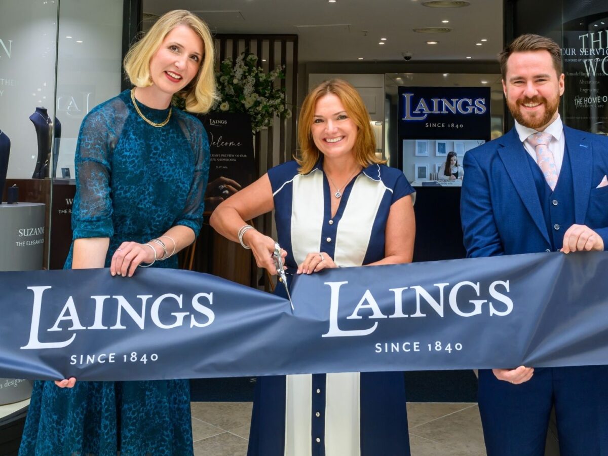 Laings opens immersive showroom and workshop in Glasgow’s Argyll Arcade