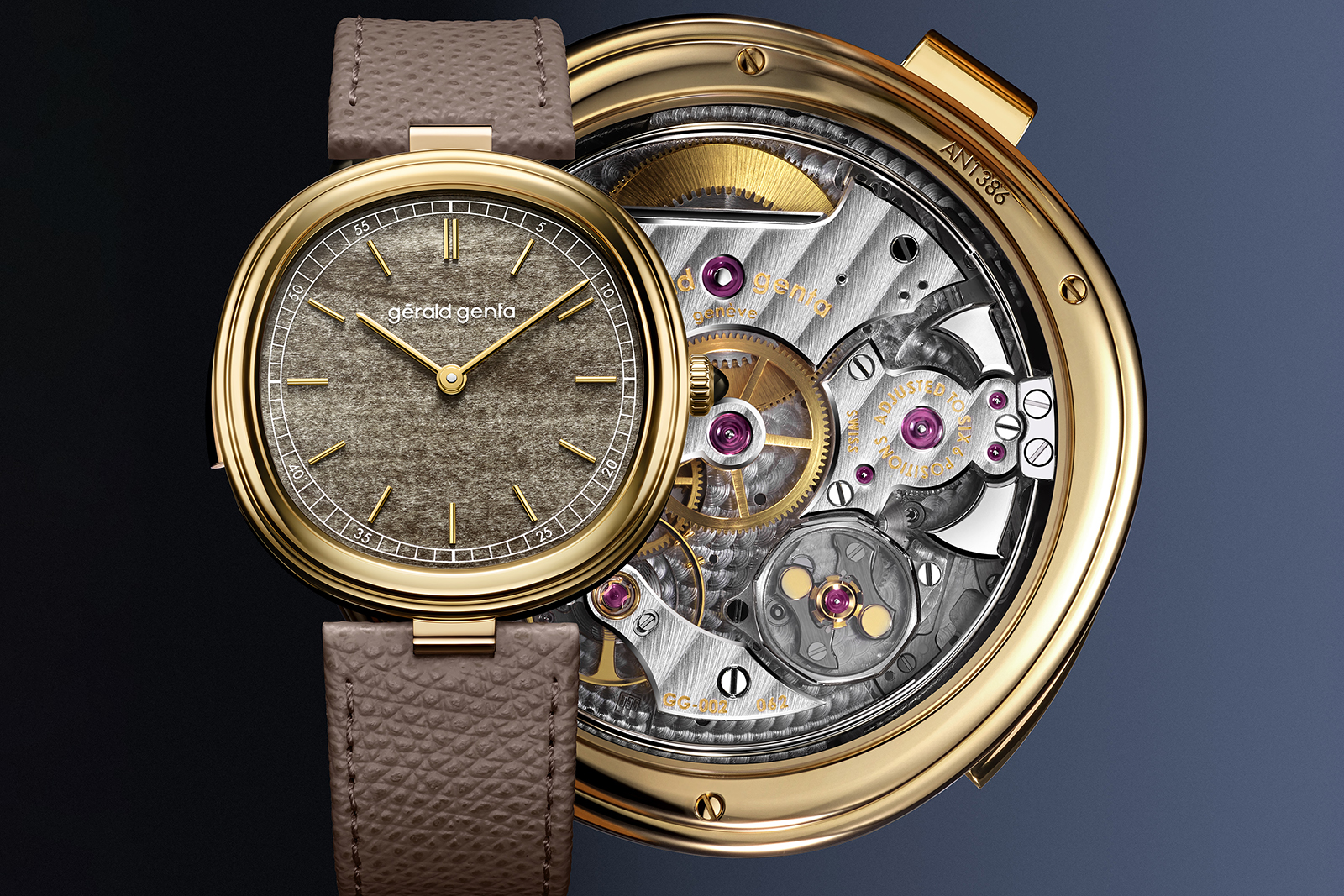 Golden Obsidian for Gérald Genta’s Minute Repeater