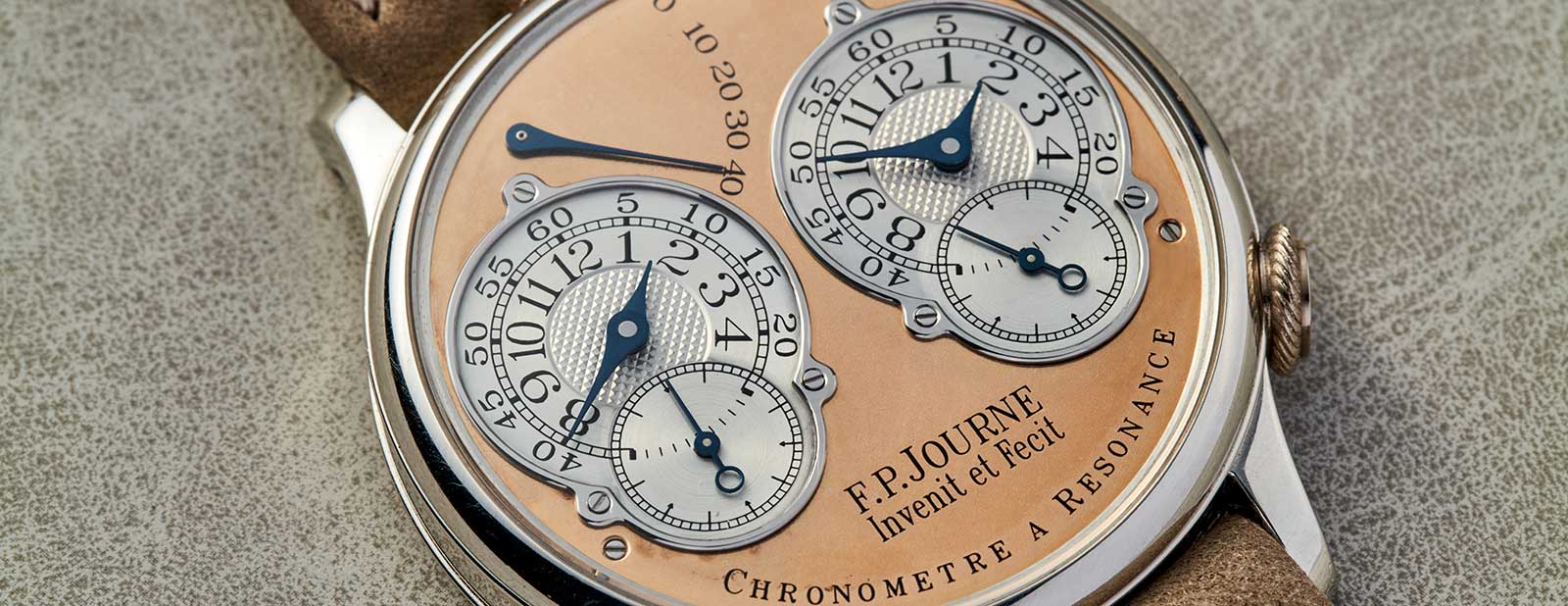 The Bravest Watch in History: F.P. Journe’s Chronomètre à Résonance