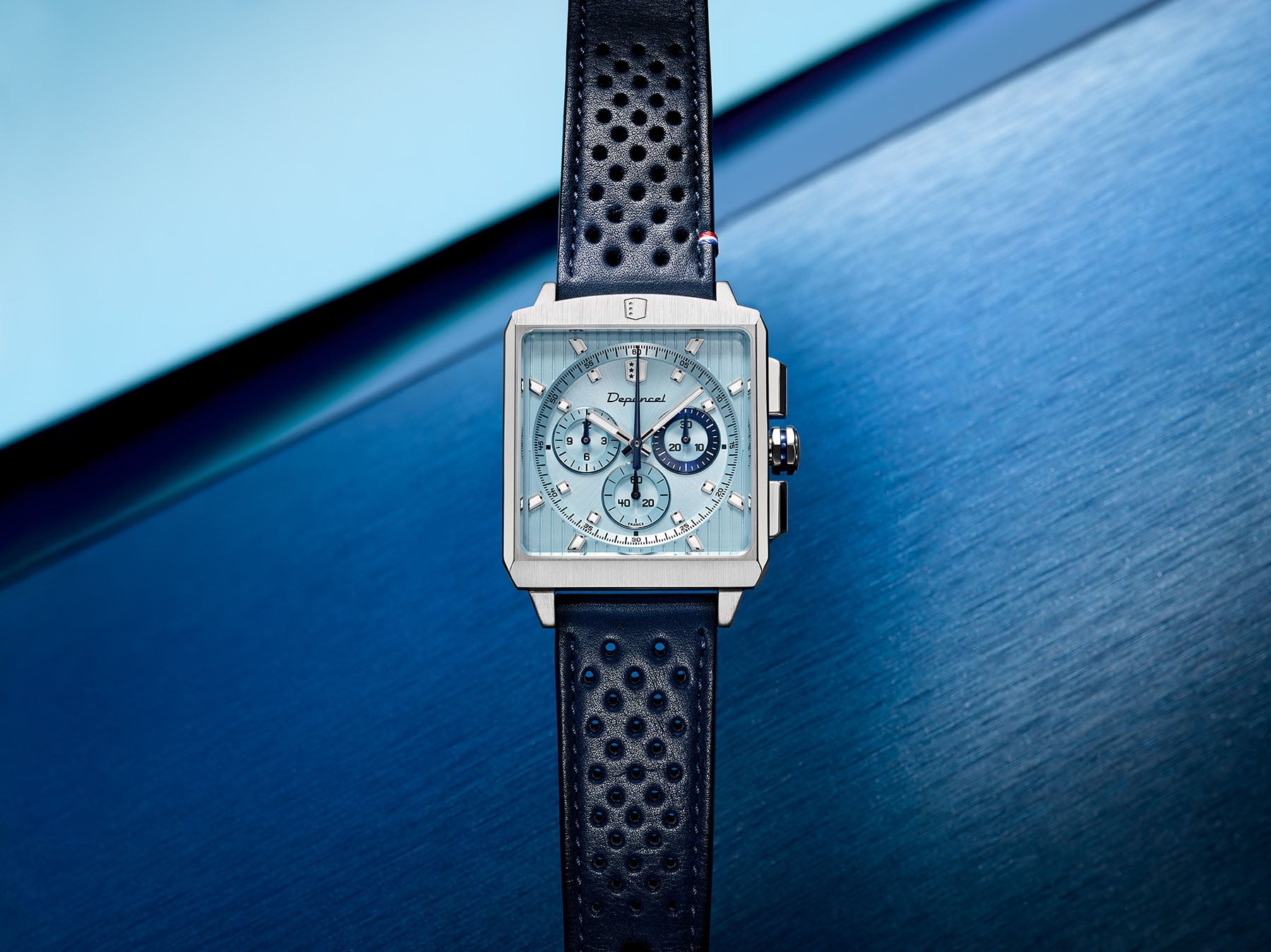 Keeping Cool During Summer With The Depancel Série-R Chronograph Ice Blue Limited Edition